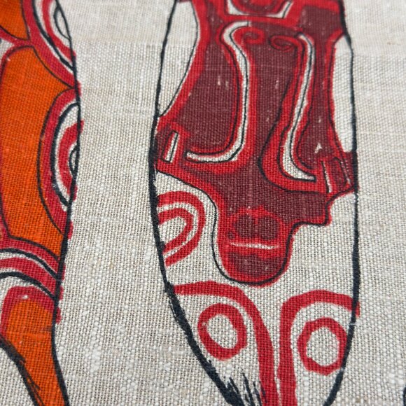 Heil Aboriginal Art Australia 100% Pure Linen Kitchen Tea Towel Flax 18x30 - Picture 14 of 16